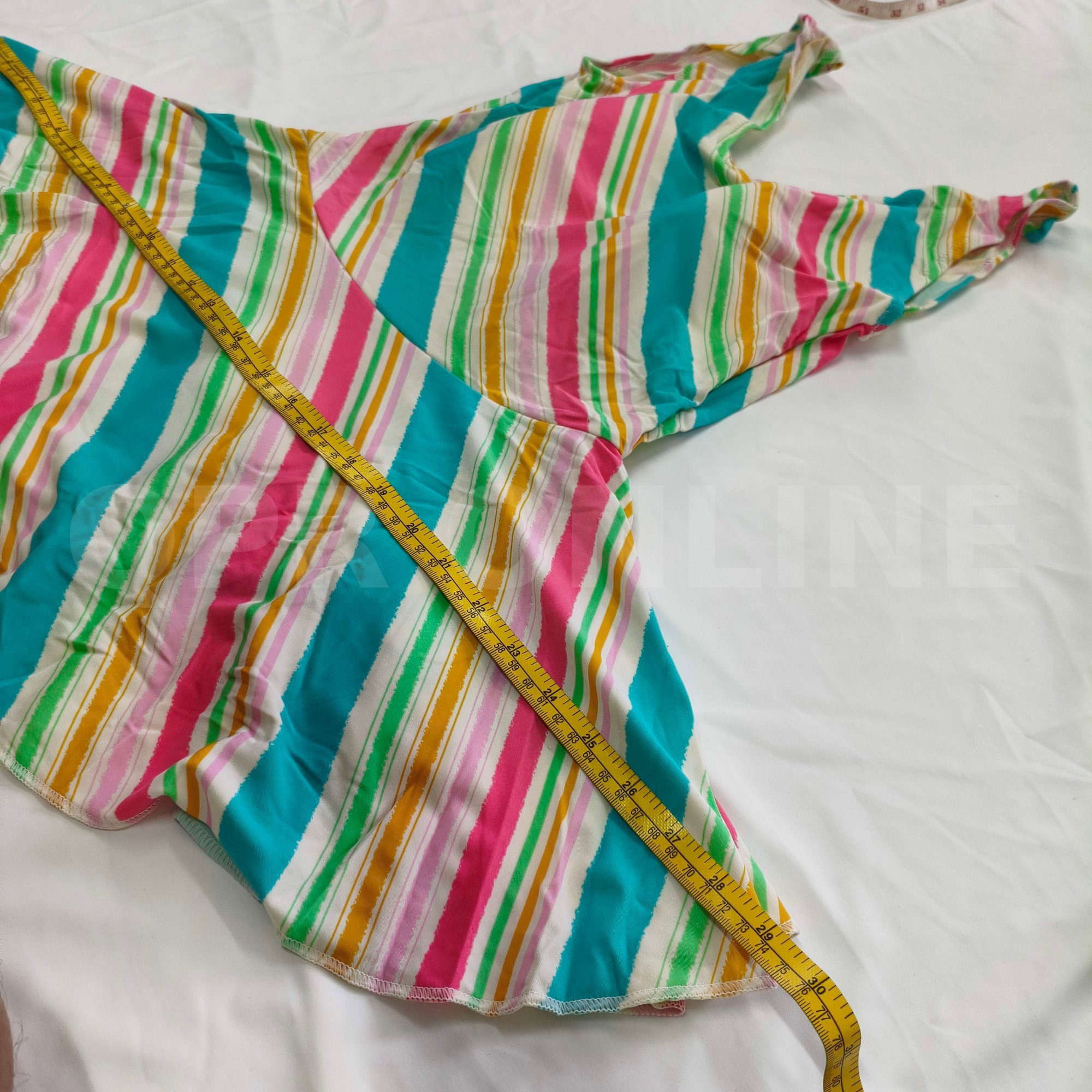 ชุดว่ายน้ำหญิง  มีฟองน้ำ Colorful XXL