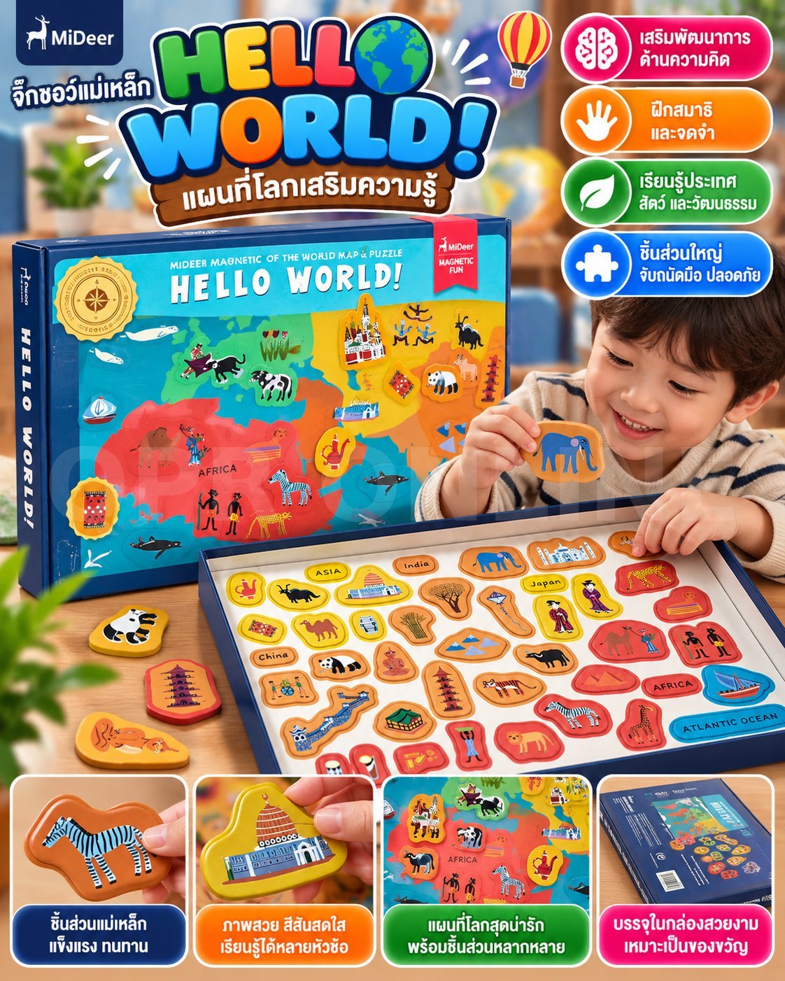 Hollow World ของเล่นเสริมพัฒนา ลดพิเศษ
