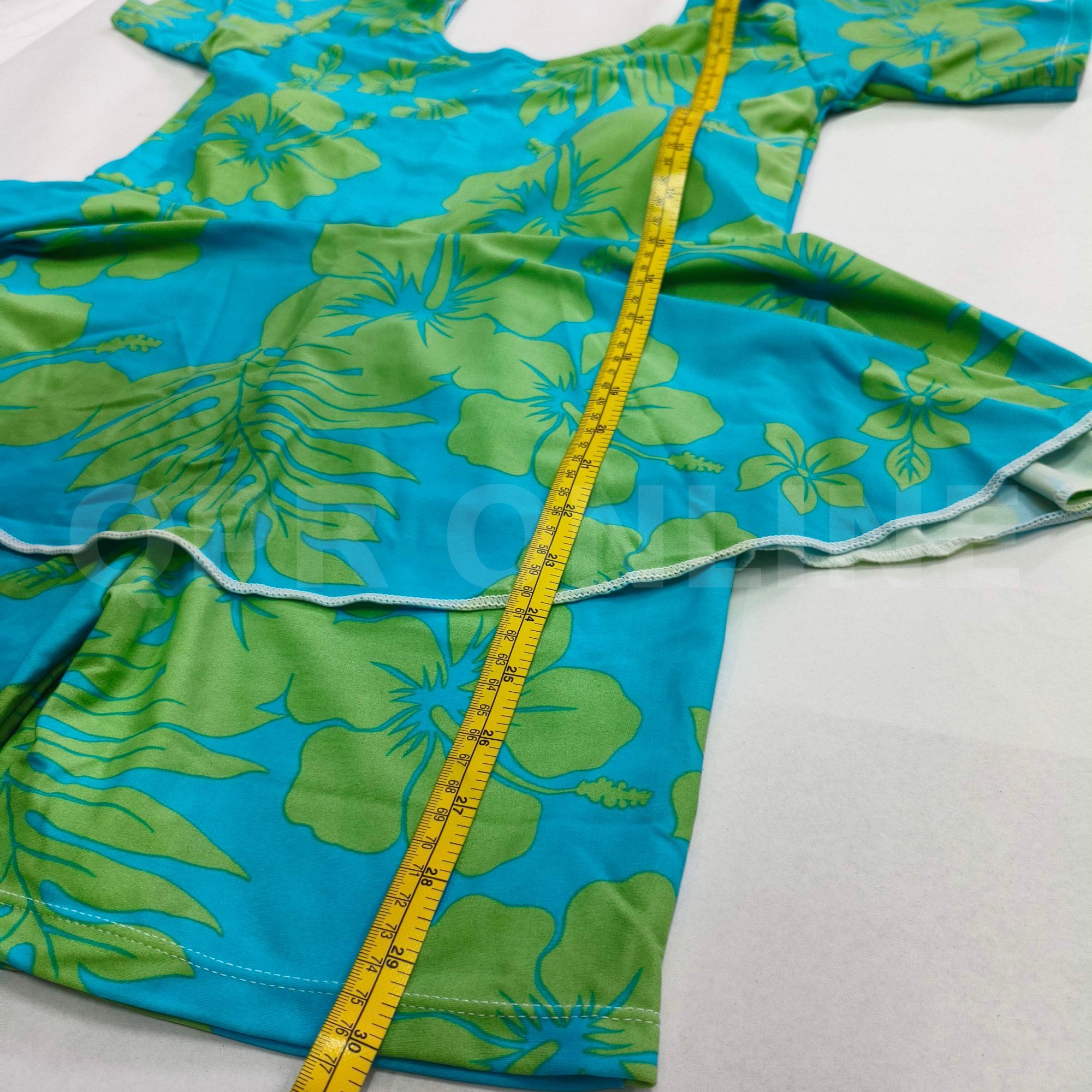 บอดี้สูทแบบแขนสั้นขาสั้น ไม่โป้ Size 2XL