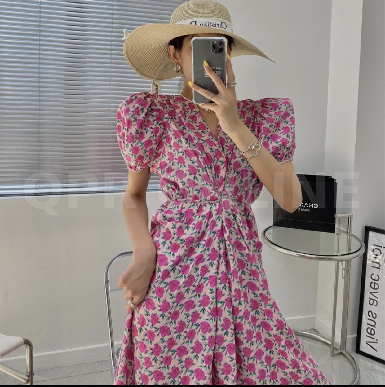 พร้อมส่ง เดรสยาว สไตล์วินเทจ ทรงหรู ผู้ดีดูแพง ใส่สบายมากๆ
