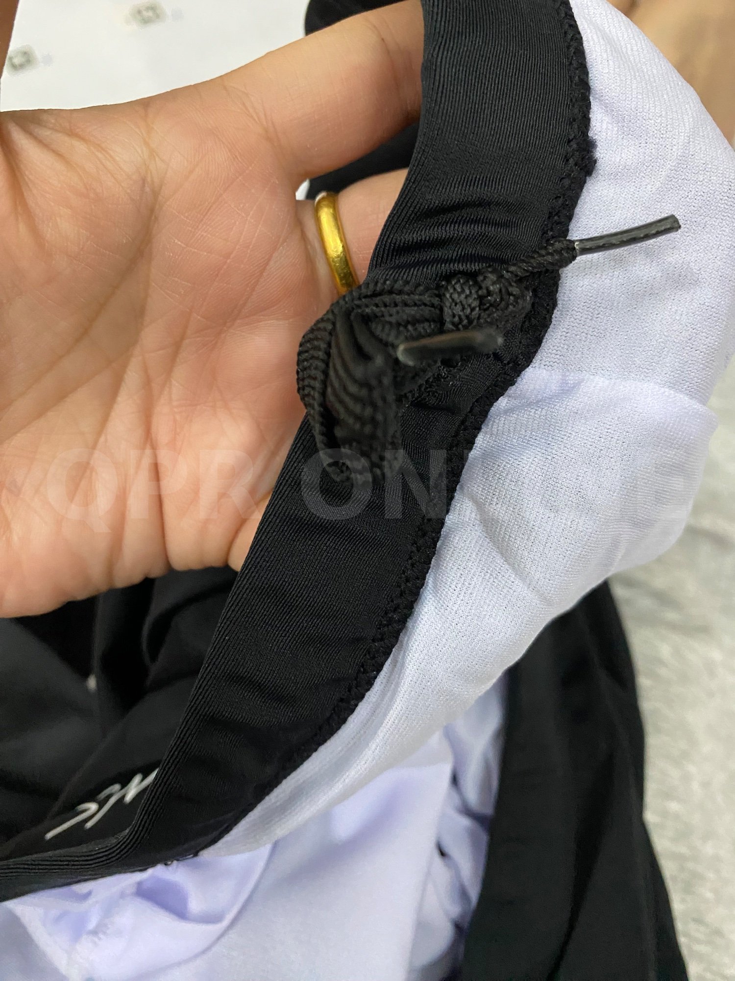 กางเกงว่ายน้ำขายาวสีดำ ไซส์2 XL ชาย-หญิง