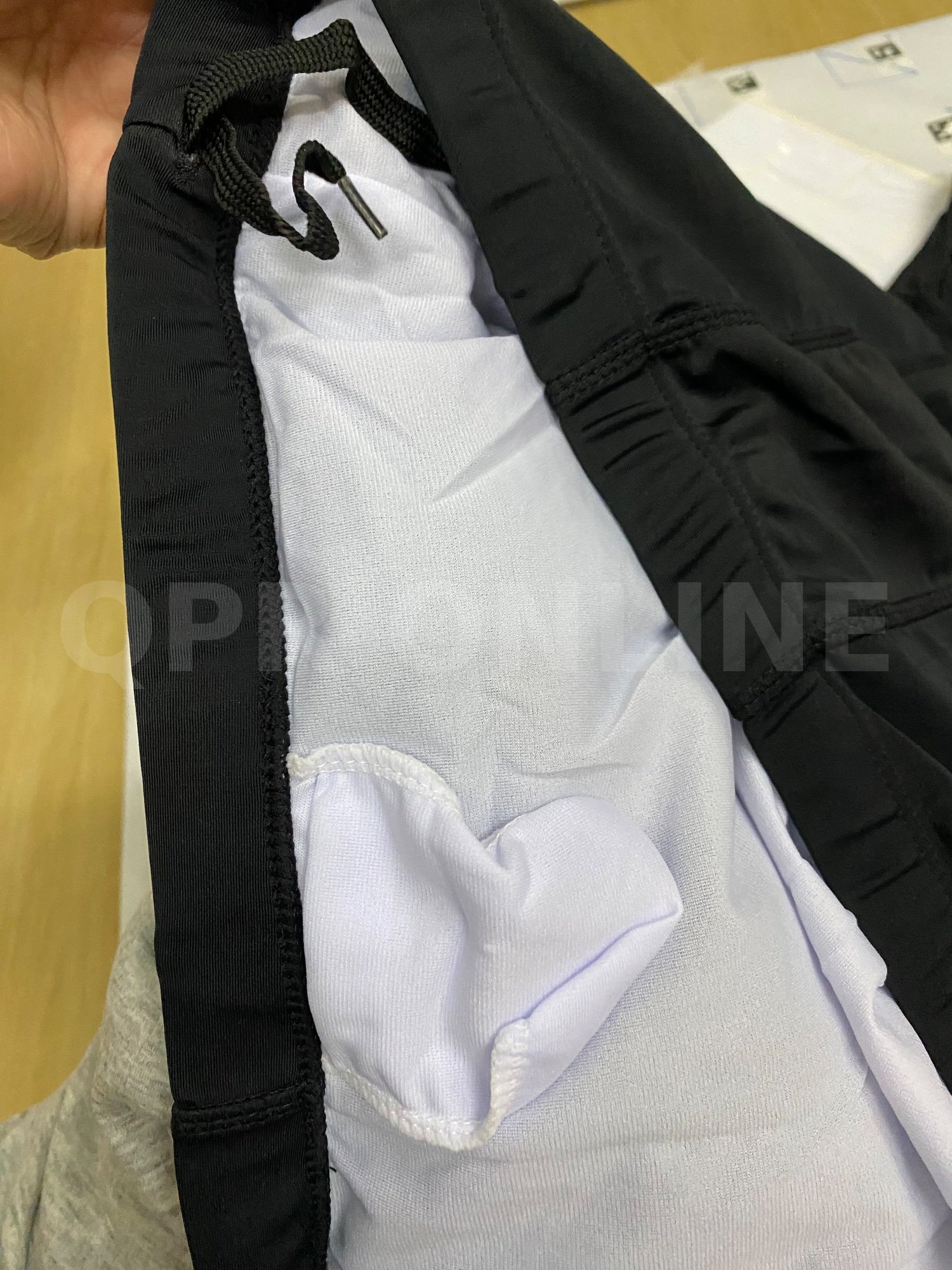 กางเกงว่ายน้ำขายาวสีดำ ไซส์2 XL ชาย-หญิง
