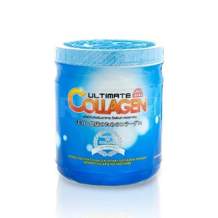 Ultimate Collagen คอลลาเจนชงดื่ม บำรุงกระดูก ข้อ ผิว ผม เล็บ ลดรอยแผล (1 กระปุก) 💪