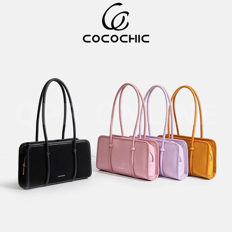 COCOCHIC กระเป๋าสะพาย ใต้วงแขนสตรียอดนิยม กระเป๋าถือ/สะพายบ่า/สะพายเฉียงสไตล์วินเทจ และโท้ต์แบ็กสุดเก้